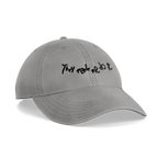 Donnie Darko – "They Made Me Do It" Cap – left angle view