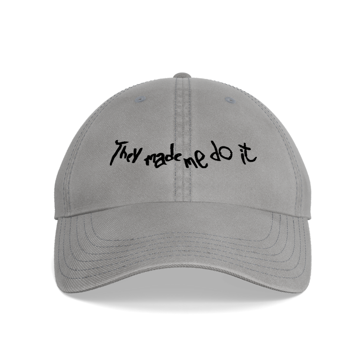 Donnie Darko – "They Made Me Do It" Cap – front view