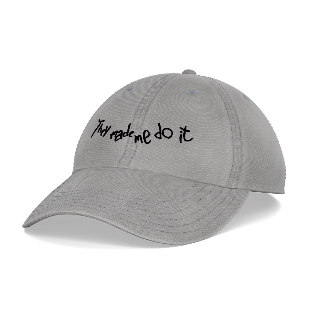 Donnie Darko – "They Made Me Do It" Cap – right angle view