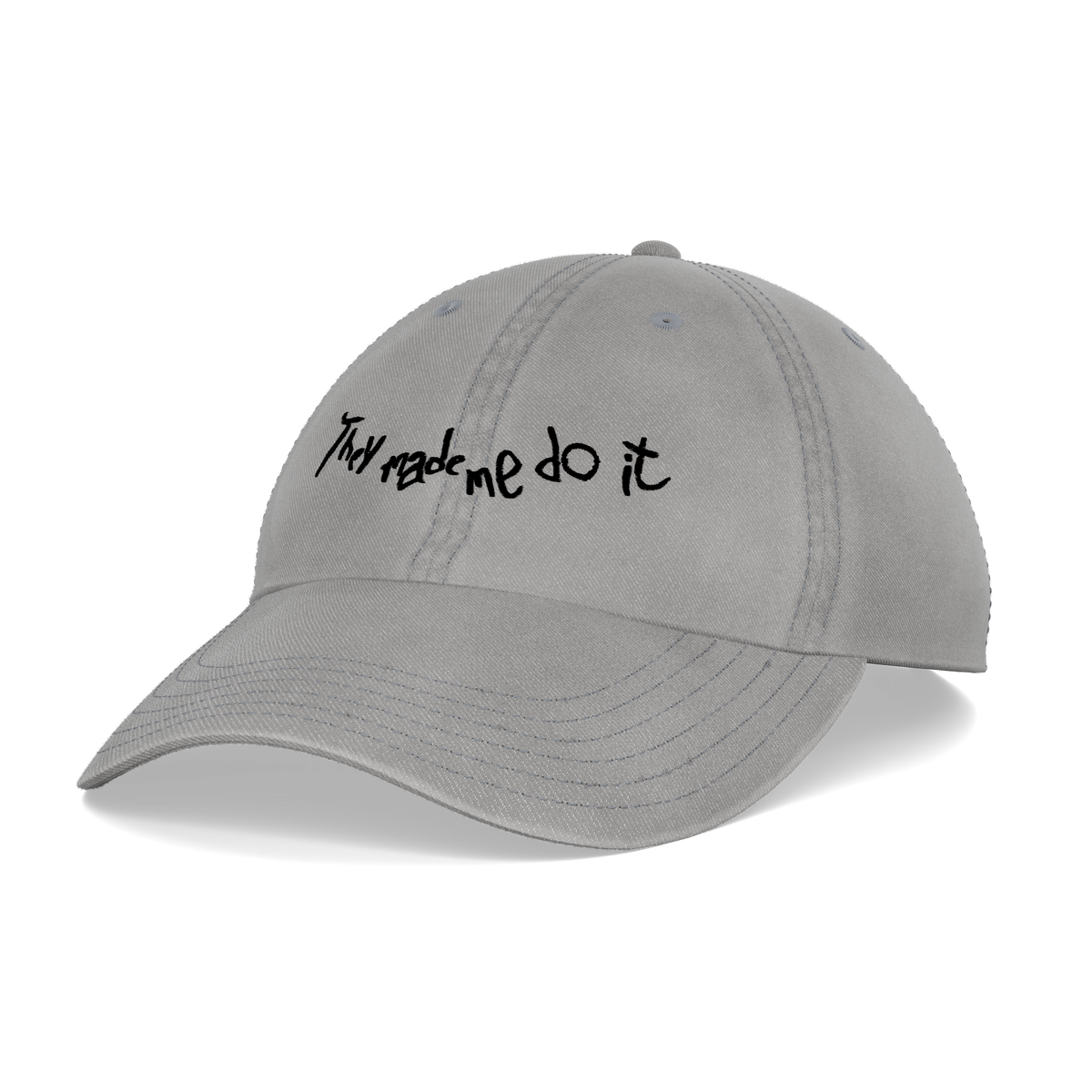 Donnie Darko – "They Made Me Do It" Cap – right angle view
