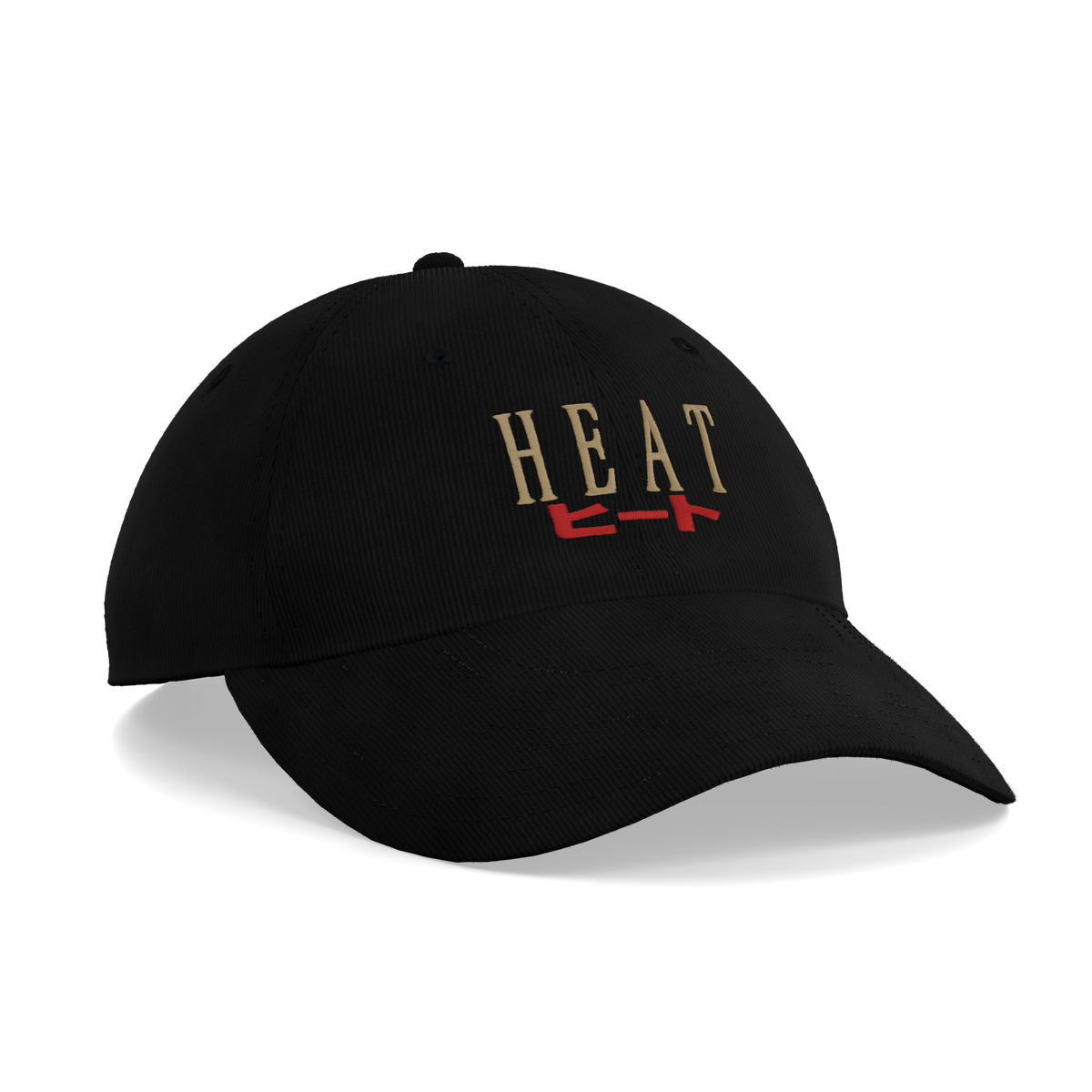 Heat Japanese Poster Corduroy Cap – left angle view
