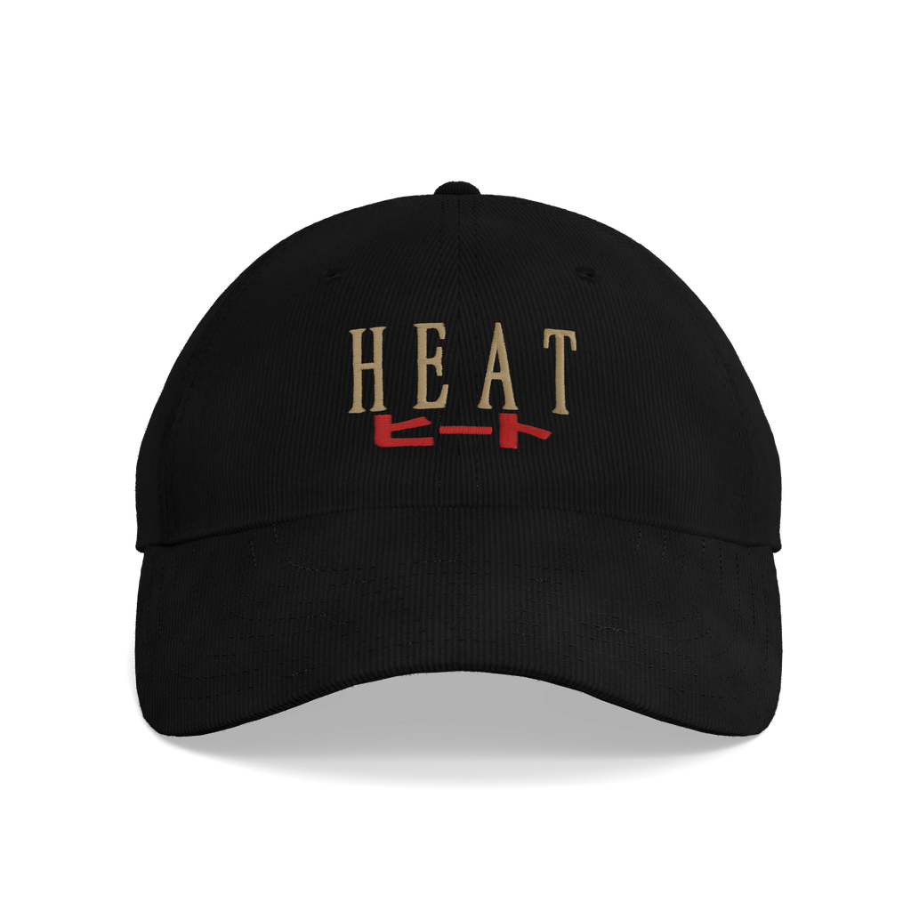 Heat Japanese Poster Corduroy Cap – front view