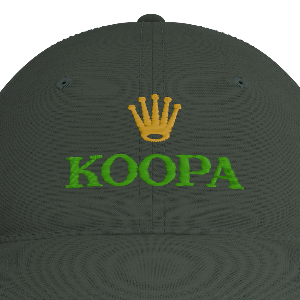 Mario Kart – Koopa Logo Cap – embroidery detail