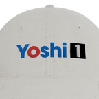 Mario Kart – Yoshi 1 Logo Cap – embroidery detail