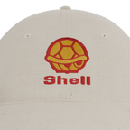 Mario Kart – Shell Logo Cap – embroidery detail