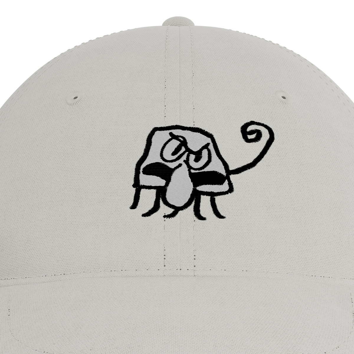 SpongeBob SquarePants – Doodle Squidward Cap – embroidery detail