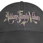 Addams Family Values Cap – embroidery detail