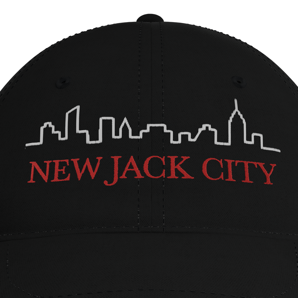 New Jack City Cap – embroidery detail