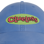 Clueless Cap – embroidery detail