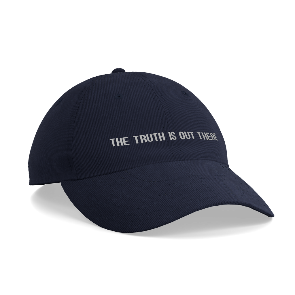 The X-Files – "The Truth Is Out There" Corduroy Cap – left angle view