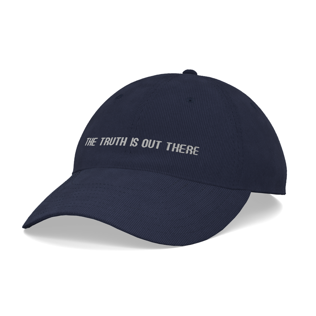 The X-Files – "The Truth Is Out There" Corduroy Cap – right angle view